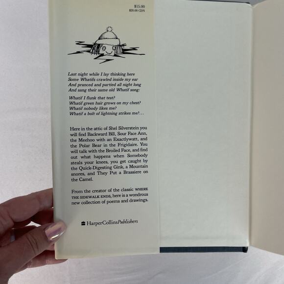 Shel Silverstein Lot of 3 Books Big O, Sidewalk Ends, Attic First Editions - Picture 10 of 16